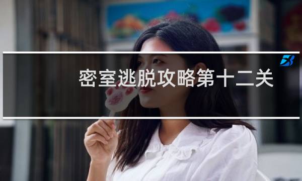 密室逃脱攻略第十二关