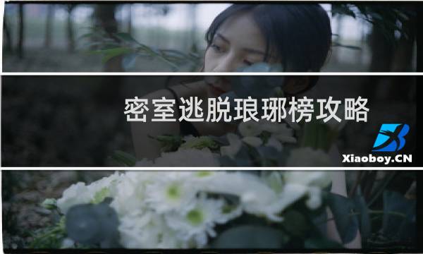 密室逃脱琅琊榜攻略