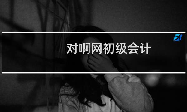 对啊网初级会计