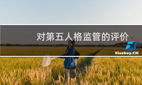 对第五人格监管的评价