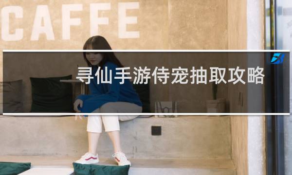 寻仙手游侍宠抽取攻略