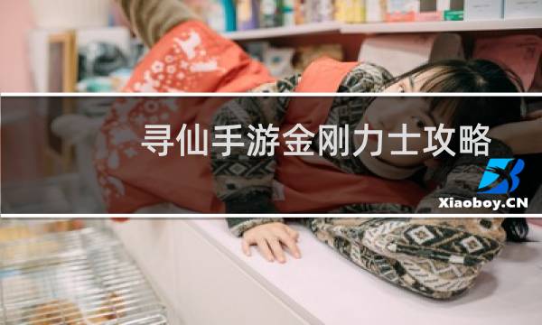寻仙手游金刚力士攻略