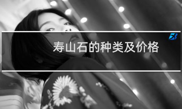 寿山石的种类及价格