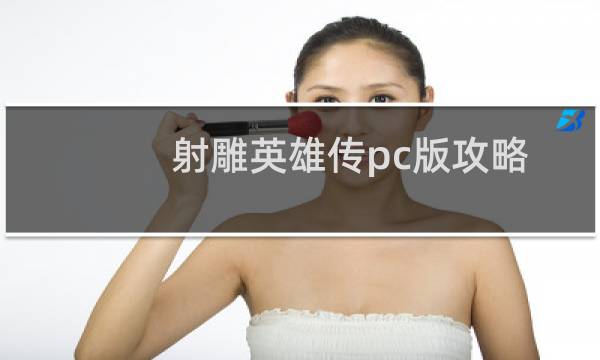 射雕英雄传pc版攻略