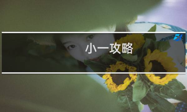 小一攻略