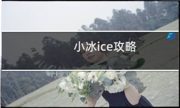 小冰ice攻略
