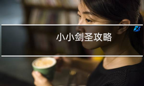 小小剑圣攻略