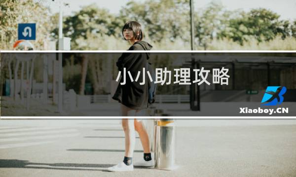 小小助理攻略