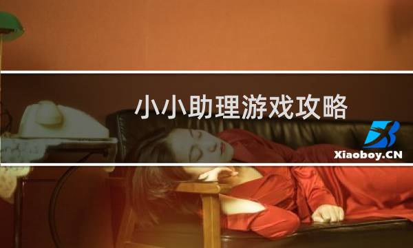 小小助理游戏攻略