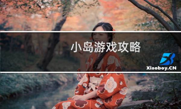 小岛游戏攻略