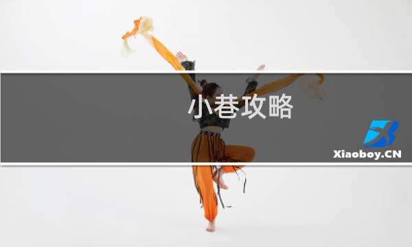 小巷攻略