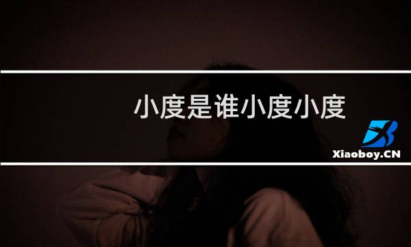 小度是谁小度小度