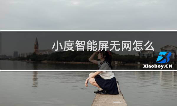 小度智能屏无网怎么