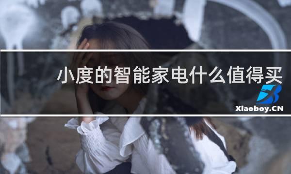 小度的智能家电什么值得买