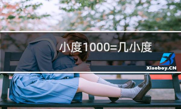 小度1000=几小度