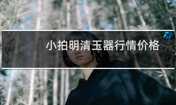 小拍明清玉器行情价格