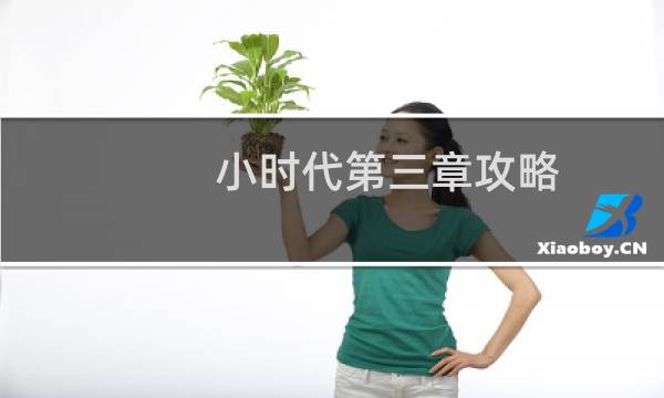 小时代第三章攻略