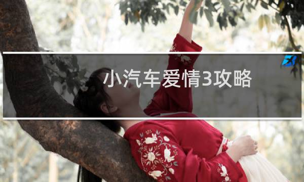 小汽车爱情3攻略