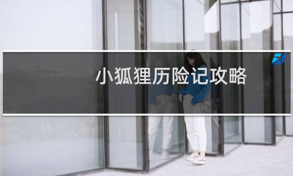 小狐狸历险记攻略