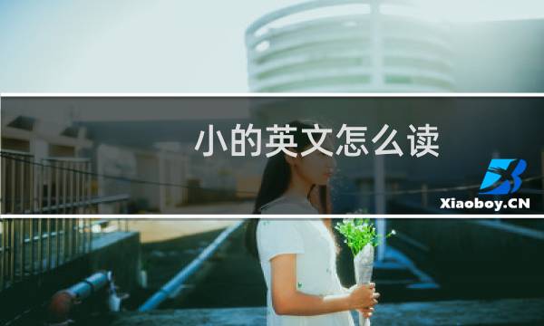 小的英文怎么读