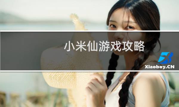 小米仙游戏攻略