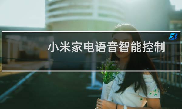 小米家电语音智能控制
