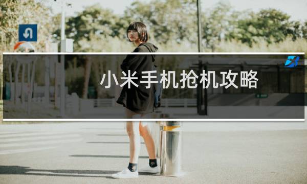 小米手机抢机攻略