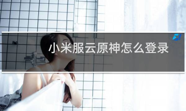 小米服云原神怎么登录