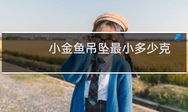 小金鱼吊坠最小多少克