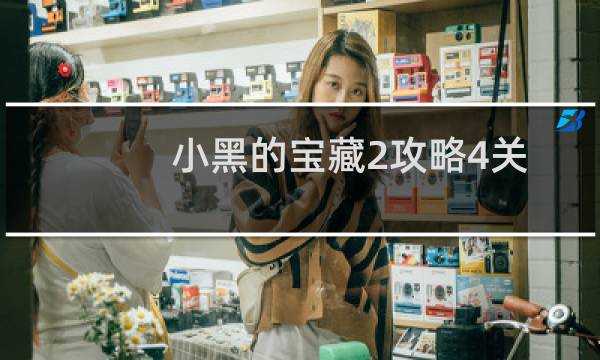 小黑的宝藏2攻略4关