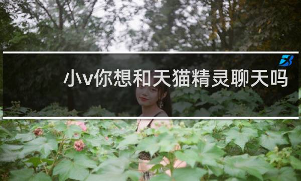 小v你想和天猫精灵聊天吗
