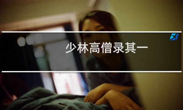 少林高僧录其一 任务