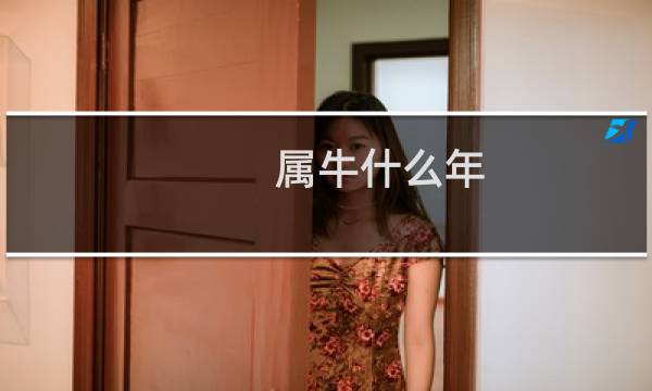 属牛什么年