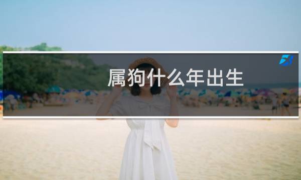 属狗什么年出生