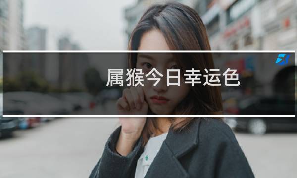 属猴今日幸运色