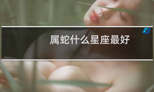 属蛇什么星座最好