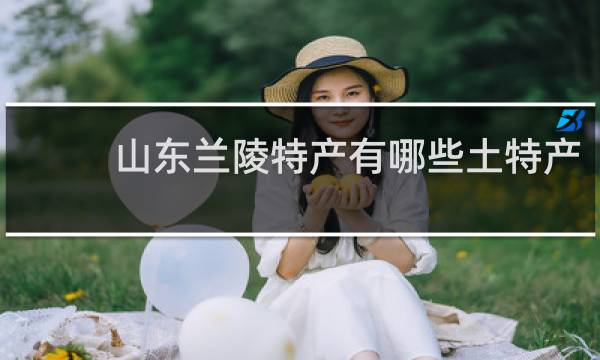 山东兰陵特产有哪些土特产