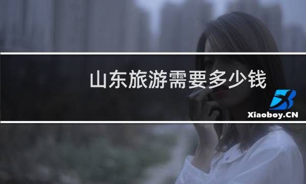 山东旅游需要多少钱