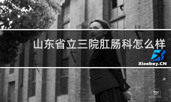 山东省立三院肛肠科怎么样