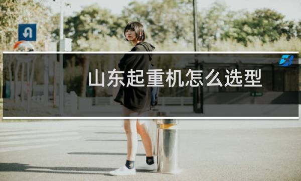 山东起重机怎么选型