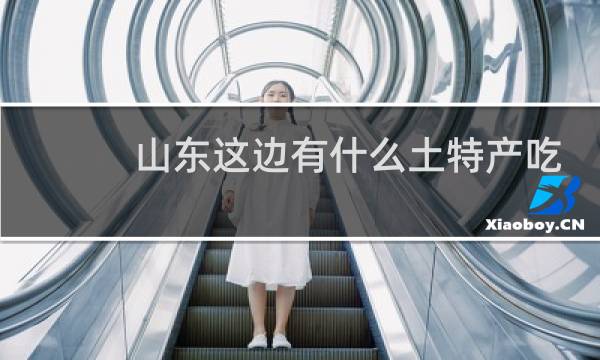 山东这边有什么土特产吃