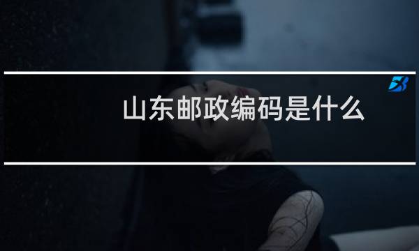 山东邮政编码是什么
