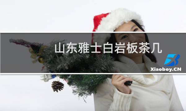 山东雅士白岩板茶几