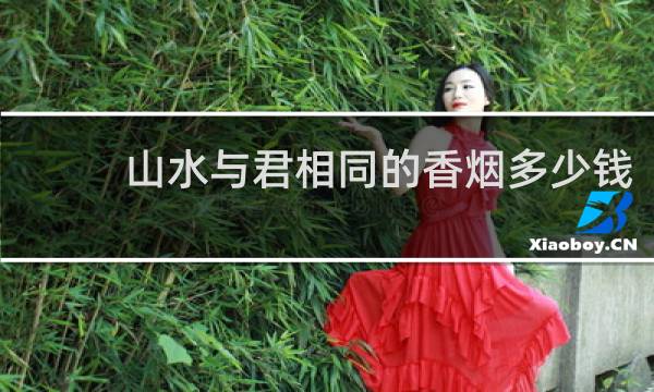 山水与君相同的香烟多少钱