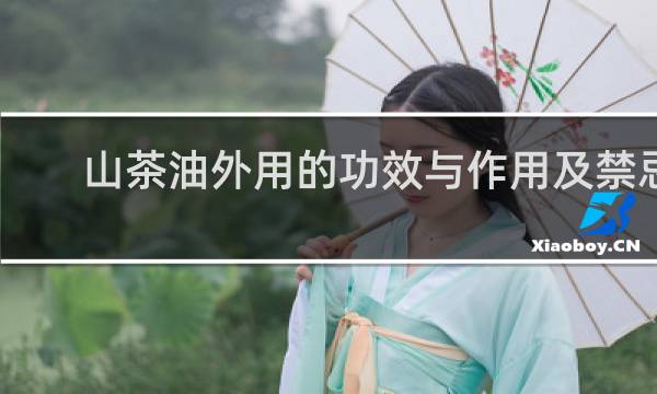 山茶油外用的功效与作用及禁忌
