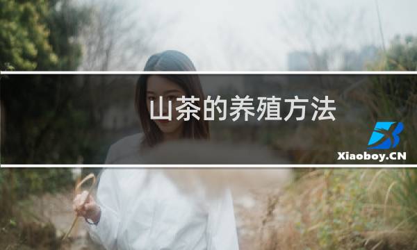山茶的养殖方法