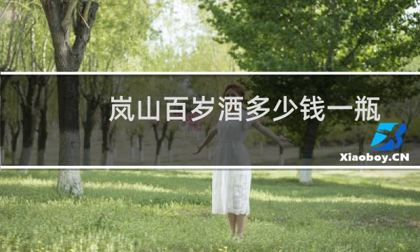 岚山百岁酒多少钱一瓶