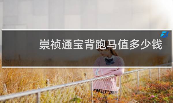 崇祯通宝背跑马值多少钱