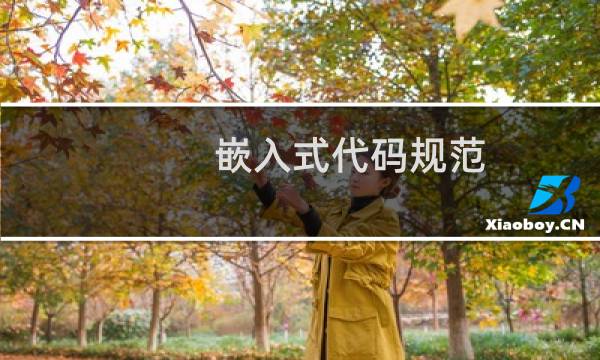 嵌入式代码规范