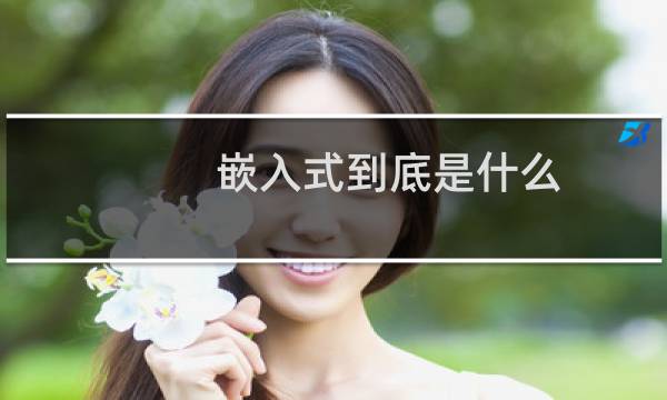 嵌入式到底是什么